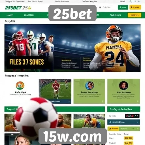 Novas funcionalidades do site 25bet em análise